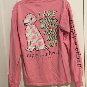 Simply Southern along Sleeve